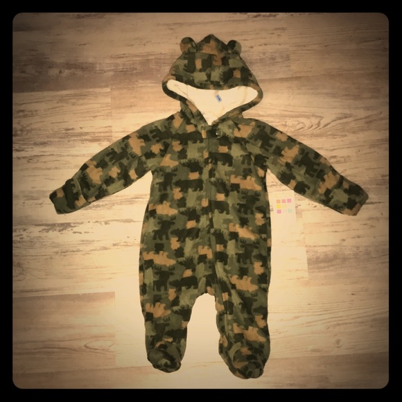 Carter's Other - BNWT! CUTE! BOYS FLEECE “BEAR” WINTER OUTFIT😍😊💙